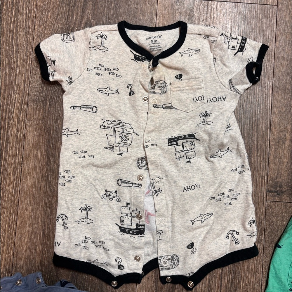 Carters boys rompers
